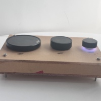 Painel de Controle Rotativo LCD PCBA com Display e Botão para Eletrodomésticos Inteligentes