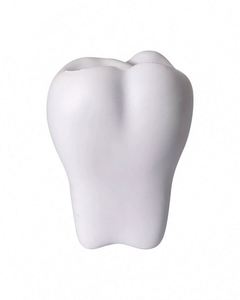 Low MOQ High Quality PU Foam Tooth Shape Stress Ball Home Care Promotional Toys - Product Image 4