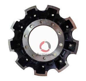 Moyeu de <span class=keywords><strong>roue</strong></span> araignée robuste et durable pour remorque de camion, 9 boulons, accessoire de remplacement pour composants de montage d'essieu de remorque, pièces de rechange - Product Image 3