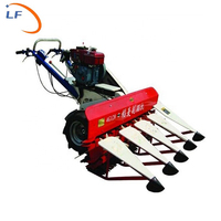 Moissonneuse-batteuse multifonctionnelle pour blé, riz et thé avec moteur diesel 5 CV, haute productivité pour maïs, soja, coton et lin