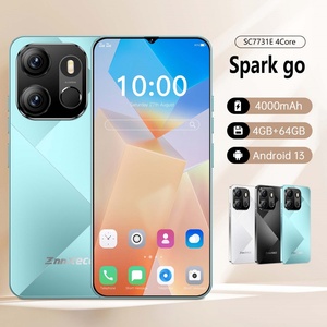 ZNNXECC Spark Go 4+64GB หน้าจอ 6.6 นิ้ว HD 4G รองรับซิมคู่ ระบบปฏิบัติการ Android 13 ชาร์จเร็ว แบตเตอรี่ 4000mAh รองรับภาษาสเปน หลายภาษา โทรศัพท์ขายดีทั่วโลก - Product Image 4