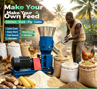 Nouvelle machine à granulés d'aliments pour volailles résistante aux hautes températures, capacité de 300 kg/h, écologique, pour élevage de poulets de chair en Arabie Saoudite