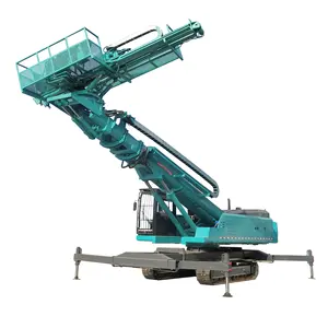 15m 25m high lifting slope protection support anchor drilling machine crawler tunnel anchor drilling machine