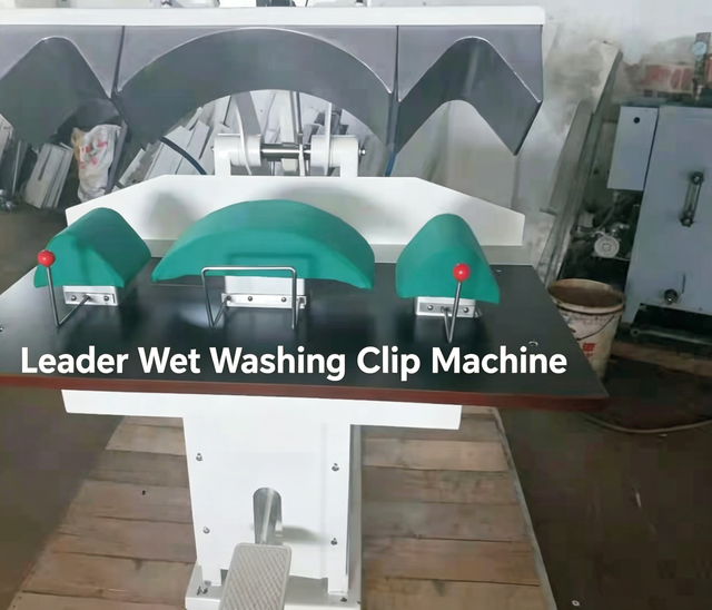 Steam Laundry Press, Manual Garment Clamping Ironing Machine for Collar Shoulder Sleeve Pressing