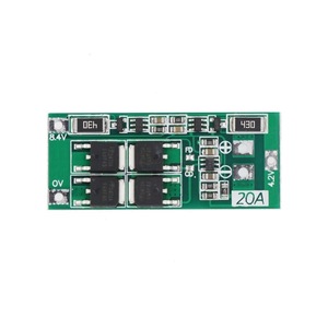 Carte de protection de batterie Li-ion JTW 2S 8.4V 20A avec fonction d'équilibrage pour cellules 18650 - Product Image 3