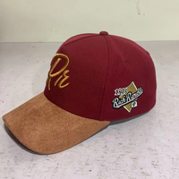 Productos principales: Gorra de béisbol promocional de 5 paneles con visera plana, 100% algodón y gamuza, gorra snapback