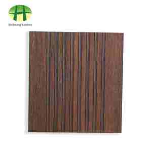 Hiện đại lớn sóng phong cách cà phê màu Strand dệt tre sàn ngoài trời thân thiện với môi trường chịu mài mòn cho phòng tập thể dục - Product Image 1