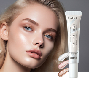 LAIKOU Crème illuminatrice liquide éclatante <span class=keywords><strong>pour</strong></span> peaux claires, moyennes et foncées, mini-highlighters scintillants <span class=keywords><strong>pour</strong></span> peaux africaines - Product Image 1