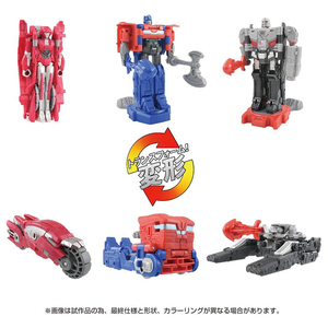 TAKARA TOMY Transformers ONE OCR-01 Set <span class=keywords><strong>de</strong></span> 3 Figuras Optimus Prime Megatron Elita-1 Spin Changer Figura <span class=keywords><strong>de</strong></span> Acción Robot Juguetes Coleccionables - Product Image 2