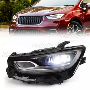 Feux de jour à LED gauche et droit, ensemble de phares avant à LED, feux de croisement compatibles avec Pacifica 2021-2023 68428559AC - Product Image 2