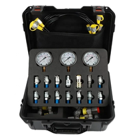 2 Gauges Hydraulic Pressure Gauge Set Diagnostic Test Kits for All Model Device Precision Digital Pressure Gauge
