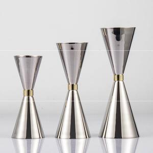 ステンレス鋼コーティングジガー鉄製レインボーコーティングバーツール銅ワインジガーバーウェア対策 - Product Image 1