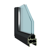 Proveedor de Ventanas de PU, Marco de Ventana Abatible Exterior, Materiales de Construcción Anticorrosivos