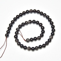 Pierre naturelle à facettes Aigue-marine Obsidienne Perles 6m 8m Rainbow Moonstone Argentee Gemstone Loose Stone Unique 6m 8m Perles naturelles