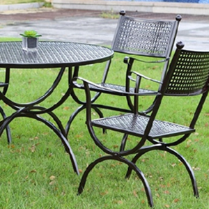 Youya <span class=keywords><strong>Ensemble</strong></span> de mobilier de jardin en aluminium pas cher, 5 pièces, table basse, pour terrasse, jardin, <span class=keywords><strong>ensemble</strong></span> de bistrot - Product Image 3