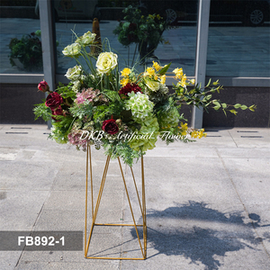 Centros de Mesa de Flores Artificiales de Seda Realistas al por Mayor de Fábrica DKB para Decoración de Bodas y Regreso a Clases - Product Image 3