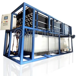 OMT 3ton/day Direct cooling ice block making machine with automatic lifting system for edible ices