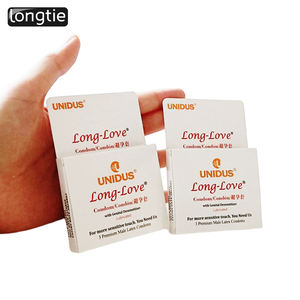 Hersteller in China Erdbeer-Geschmack Gummi-Aromatisierte Gepunktete Kondome für Männer Natürliche Kondome Extra Preis Beste Qualität mit 100% Sicherheit - Product Image 1