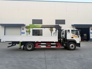 Camion-grue à flèche rigide Foton Ollin 4x2 fiable, 8 tonnes, 10 tonnes, grue de chargement à flèche droite à vendre - Product Image 5