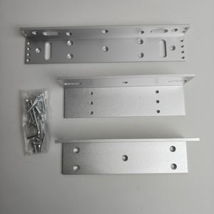 Kit de Système de Contrôle d'Accès Électromagnétique 280KG avec Serrure Métallique, Clavier RFID, Bouton de Sortie et Ferme-Porte Intégré pour Cartes RFID/IC/ID - Product Image 2