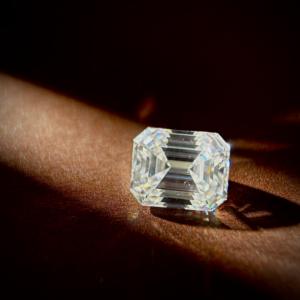 Viresa beyaz laboratuar yetiştirilen gevşek zümrüt kesim elmas VVS1/VVS2/VS kalite IGI tarafından - Product Image 2