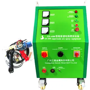 Arc Spray Metal Repair Machine SX-600 Zinc Coating Machine Supersonic Spraying Equipment