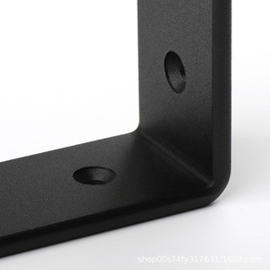 JINNATE Wall Mount Bracket 5mm Iron L-Shaped Furniture Support Bracket - Product Image 2