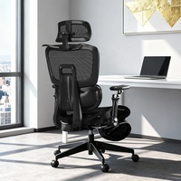 Nouvelle chaise de bureau ergonomique avec support lombaire réglable à 360 degrés, s'adaptant intelligemment à la taille pour une assise prolongée