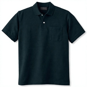 Polo uni pour homme à manches courtes en jersey tricoté, décontracté, pour le golf, design personnalisé, vêtement de sport, mode estivale, haut de gamme - Product Image 3