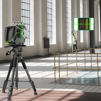 Niveaux laser Pro Niveau laser à lignes croisées à faisceau vert 4D