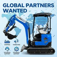 Mini-excavatrice Kubota de 1,8 tonne avec accessoires polyvalents, équipement de construction compact fiable pour l'aménagement paysager et le creusement de fossés