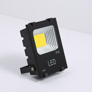 5054 Foco de luz de pared para exteriores LED Reflector negro SMD2835 Aluminio IP66 para paisaje 50W 100W 150W 200W Opciones CRI 80 - Product Image 5