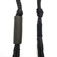 Corde d'amarrage/ancrage marine en PE+PP (3,94 m) avec crochet et manille