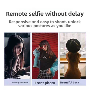 Không dây từ xa màn trập Adapter P1 nhựa Selfie Stick điều khiển từ xa cho iPhone & Android IOS điện thoại di động máy ảnh - Product Image 3