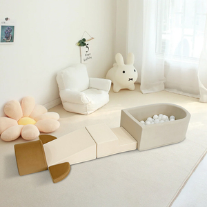 <span class=keywords><strong>Piscine</strong></span> à balles et aire de jeux 2-en-1 en mousse souple <span class=keywords><strong>pour</strong></span> bébés et tout-petits, idéale <span class=keywords><strong>pour</strong></span> l'éveil et l'éducation précoce, à prix abordable - Product Image 5