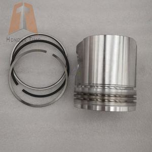 Pièces de moteur de machine, piston d'excavatrice 6745-31-2110 pour moteur Komatsu 6D114, kit de piston - Product Image 1