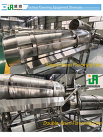 Ligne d'aromatisation automatique à double rouleau, ligne de revêtement en poudre, pulvérisateur à tambour pour assaisonnement, machine à assaisonnement