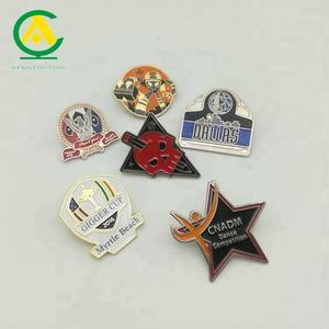 Épinglette de revers en métal émaillé dur et souple, artisanat métallique personnalisé, conception gratuite, badges imprimés UV en forme de tasse à thé pour cadeau souvenir - Product Image 4