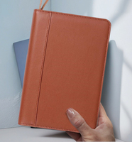 Portafolio de Cuero PU Personalizado, Tamaño A4, con Porta Llaves, Organizador, Bolsa de Negocios, Carpeta de Documentos