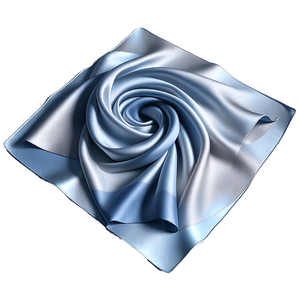 Conception OEM ODM, foulard <span class=keywords><strong>carré</strong></span> en <span class=keywords><strong>soie</strong></span> <span class=keywords><strong>de</strong></span> luxe <span class=keywords><strong>de</strong></span> haute qualité, roulé à la main, logo personnalisé, <span class=keywords><strong>prix</strong></span> bas, imprimé, 100% <span class=keywords><strong>soie</strong></span> pour femmes - Product Image 5