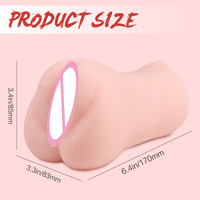 Großhandel 3-in-1-Herren-Masturbator-Sextoys, Anal- und Vaginal-Masturbator aus TPE-Material für Männer