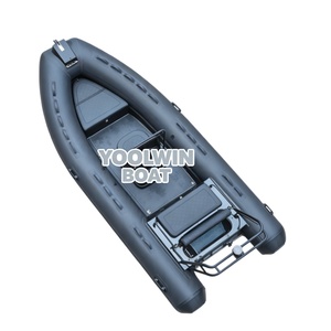 Bote Inflable Semirrígido <span class=keywords><strong>Zodiac</strong></span> RIB480 de 16 pies Personalizado en China, Bote RIB con Remos y Motor Fuera de Borda - Product Image 1