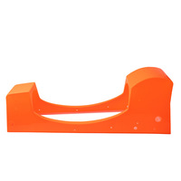 Boîtier en plastique thermoformé sur mesure, coque d'équipement en ABS thermoformé, grand boîtier en plastique pour dispositif médical, couvercle extérieur