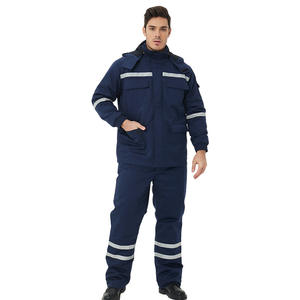 Traje de Trabajo Ignífugo y Resistente al Frío Newco, Azul Marino, Talla M-L-XL, Conjunto de Ropa de Seguridad para Fábrica, Taller y Reparación de Maquinaria - Product Image 5