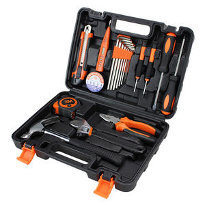 Kit de herramientas de reparación doméstica de acero al carbono, juego de herramientas promocionales con estuche rígido para el cuidado del automóvil, mantenimiento básico de vehículos, 13 Uds. - Product Image 2