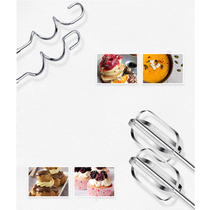 Thiết Bị Nhà Bếp Thiết Kế Mới 500W 5 Tốc Độ Mini Điện Cầm Tay <span class=keywords><strong>Mixer</strong></span> Thép Không Gỉ Nhà Ở Chuyên Nghiệp Dễ Dàng Làm Sạch Hoạt Động - Product Image 2