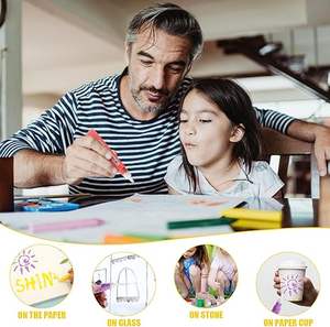 Vente chaude Stylos À Bulles Magique Popcorn Coton Stylo 3d Mousse Texture Peinture Magique <span class=keywords><strong>Puffy</strong></span> Stylo - Product Image 6