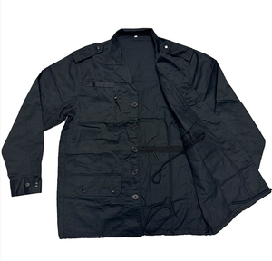 Trajes de Chaqueta y Pantalón para Personal de Seguridad DFS01 Negro Azul, Tallas S-3XL, Venta al por Mayor - Product Image 6