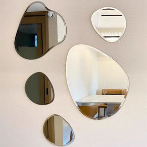 Cheap Hotel Bathroom Wall 4mm 5mm Irregular <strong>Beveled</strong> <strong>Edge</strong> Vanity <strong>Mirror</strong> - Product Image 1