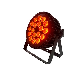 2025 nouveau Hengyu Led scène lumière 18x18w Rgbaw Uv aluminium Dmx512 Led Par lumière pour événement de mariage <span class=keywords><strong>Par64</strong></span> - Product Image 4